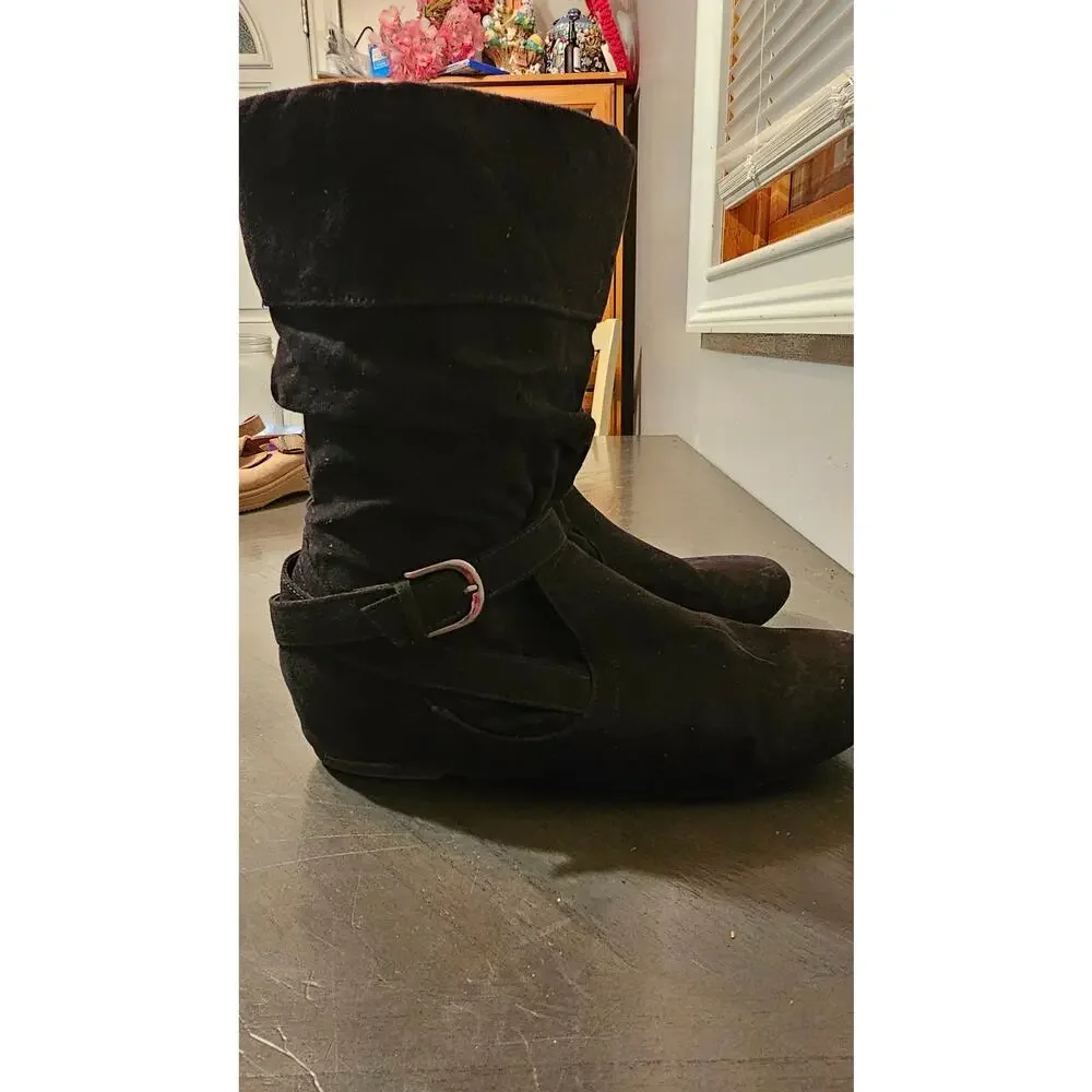 Bongo‎ Black booties Ellie size 9